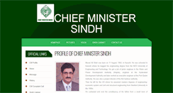 Desktop Screenshot of cmsindh.gov.pk